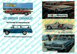 JL Innovative 174 60's Auto/Transportation Billboard Sign