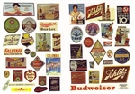 JL Innovative 263 HO 1940s-1950s Beer & Alcohol Signs Pkg 44