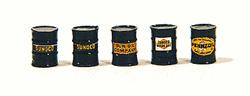 JL Innovative 312 HO Gas Station Barrels Pkg 5 Green