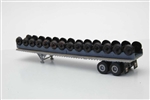 JL Innovative 392 HO 45' Flatbed Trailer with Wheel Cradle and Wheel Load Undecorated Kit