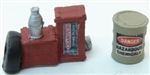 JL Innovative 438 HO Custom Gas Station Junk Pile & Hazardous Material Barrel Set #1