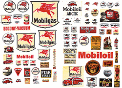 JL Innovative 485 HO Vintage Signs/Posters Mobil Oil 1930s-50s