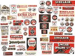 JL Innovative 486 HO Vintage Signs/Posters Sinclair 1930s-1950s