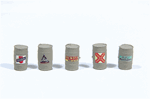JL Innovative 719 HO Custom Wood Kegs w/ Vintage Beer Labels Pkg 5