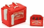 JL Innovative 735 HO Custom Chest Type Soda Machine w/Case RC Cola