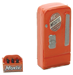JL Innovative HO Upright Soda Machine w/Case Moxie