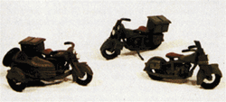 JL Innovative 907 HO Unfinished Cast Motorcycles Classic US Military Motorcycles