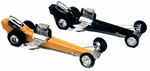 JL Innovative 921 HO Vintage Dragster-Un Painted 2-Pack