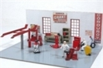 JL Innovative 947 HO Detail Set Gas Station Interior