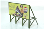JL Innovative 975 HO 1950s Pepsi Custom Billboard Assembled