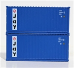 Jacksonville Terminal Company 205303 N Jay 20' Container 2 pk