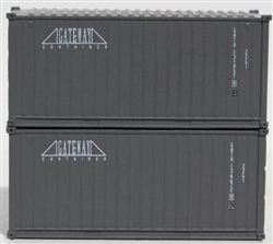 Jacksonville Terminal Company 205321 N Gateway 20' Contain 2 pk