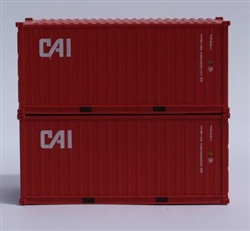 Jacksonville Terminal Company 205330 N Cai 20' Container 2 pk