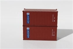Jacksonville Terminal Company 205332 N 20' Std Cronos Magnetic