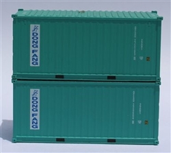 Jacksonville Terminal Company 205337 N Dong Fang 20' Contianer
