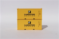 Jacksonville Terminal Company 205429 N Carpenter 20' Contan 2 pk