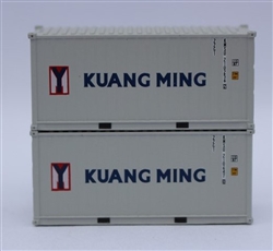 Jacksonville Terminal Company 205436 N Kuang Ming 20' Container 2 pk