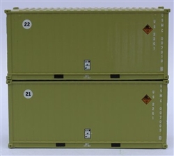 Jacksonville Terminal Company 205456 N USMC Marines Militar 2 pk