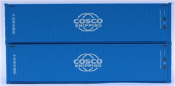 Jacksonville Terminal Company 405015 N Costo Shipping 40' Container 2 pk