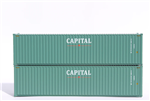 Jacksonville Terminal Company 405017 N Capital 40' Container 2 pk