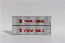 Jacksonville Terminal Company 405039 N Yang Ming 40' Cube