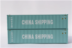Jacksonville Terminal Company 405076 N China Ship 40' Container 2 pk