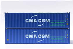 Jacksonville Terminal Company 405105 N CMA CGM 40' Container 2 pk