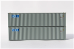Jacksonville Terminal Company 405146 N Mitsui Osk 40' Container 2 pk