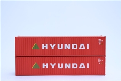 Jacksonville Terminal Company 405323 N Hyundai 40' Container 2 pk