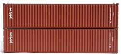Jacksonville Terminal Company 405327 N Tex 40' Container 2 pk