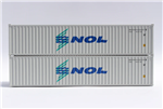 Jacksonville Terminal Company 405343 N Nol 40' Std Container 2 pk