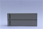 Jacksonville Terminal Company 405501 N Sealand 40' Container 2 pk