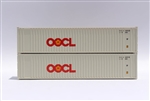 Jacksonville Terminal Company 405504 N Oocl 40' Container 2 pk