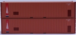 Jacksonville Terminal Company 405510 N Transamerica 40' Container 2 pk