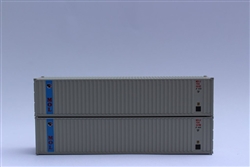 Jacksonville Terminal Company 405521 N Mol 40' Container 2 pk
