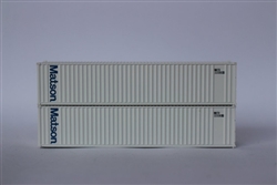 Jacksonville Terminal Company 405523 N Matson 40' Std Height 2 pk