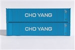 Jacksonville Terminal Company 405553 N CHO Yang 40' Containe 2 pk