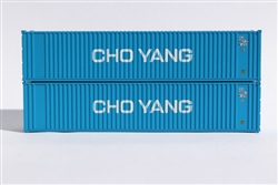 Jacksonville Terminal Company 405553 N CHO Yang 40' Containe 2 pk