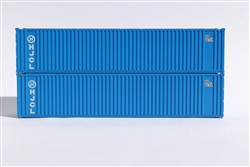 Jacksonville Terminal Company 405555 N Hanjin 40' Container 2 pk