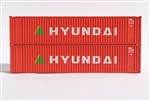 Jacksonville Terminal Company 405557 N Hyundai 40' Container 2 pk