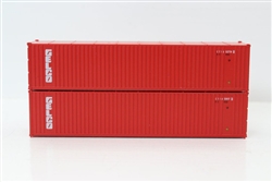 Jacksonville Terminal Company 405604 N Gelco 40' Contain 2 pk