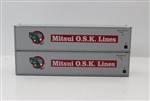 Jacksonville Terminal Company 405657 N Mitui 40' Contain 2 pk