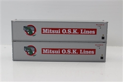 Jacksonville Terminal Company 405657 N Mitui 40' Contain 2 pk