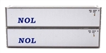 Jacksonville Terminal Company 405658 N Nol 40' Contain 2 pk