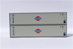 Jacksonville Terminal Company 405660 N Nissan 40' Container 2 pk