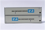 Jacksonville Terminal Company 405664 N Zim 40' Container 2 pk