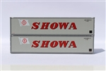 Jacksonville Terminal Company 405666 N Showa 40' Container 2 pk