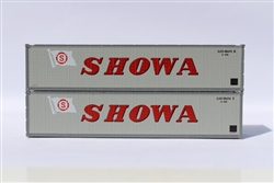 Jacksonville Terminal Company 405666 N Showa 40' Container 2 pk