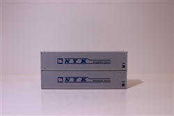 Jacksonville Terminal Company 405670 N Nyk 40' Container 2 pk