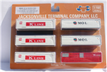 Jacksonville Terminal Company 406507 N 40' HC Reefer 6 pk